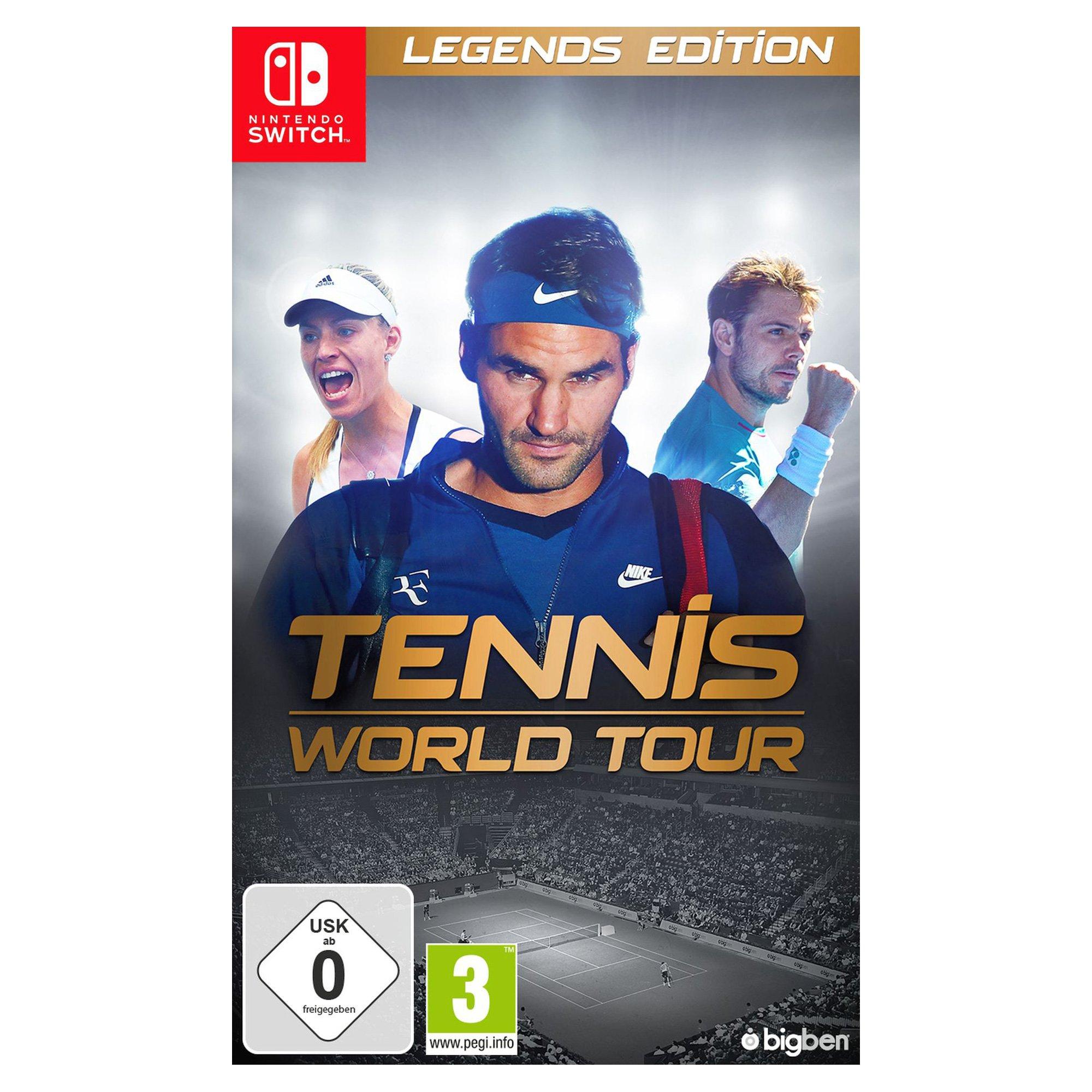 Image of Tennis World Tour - Legends Edition, NSW, De, Fr, It