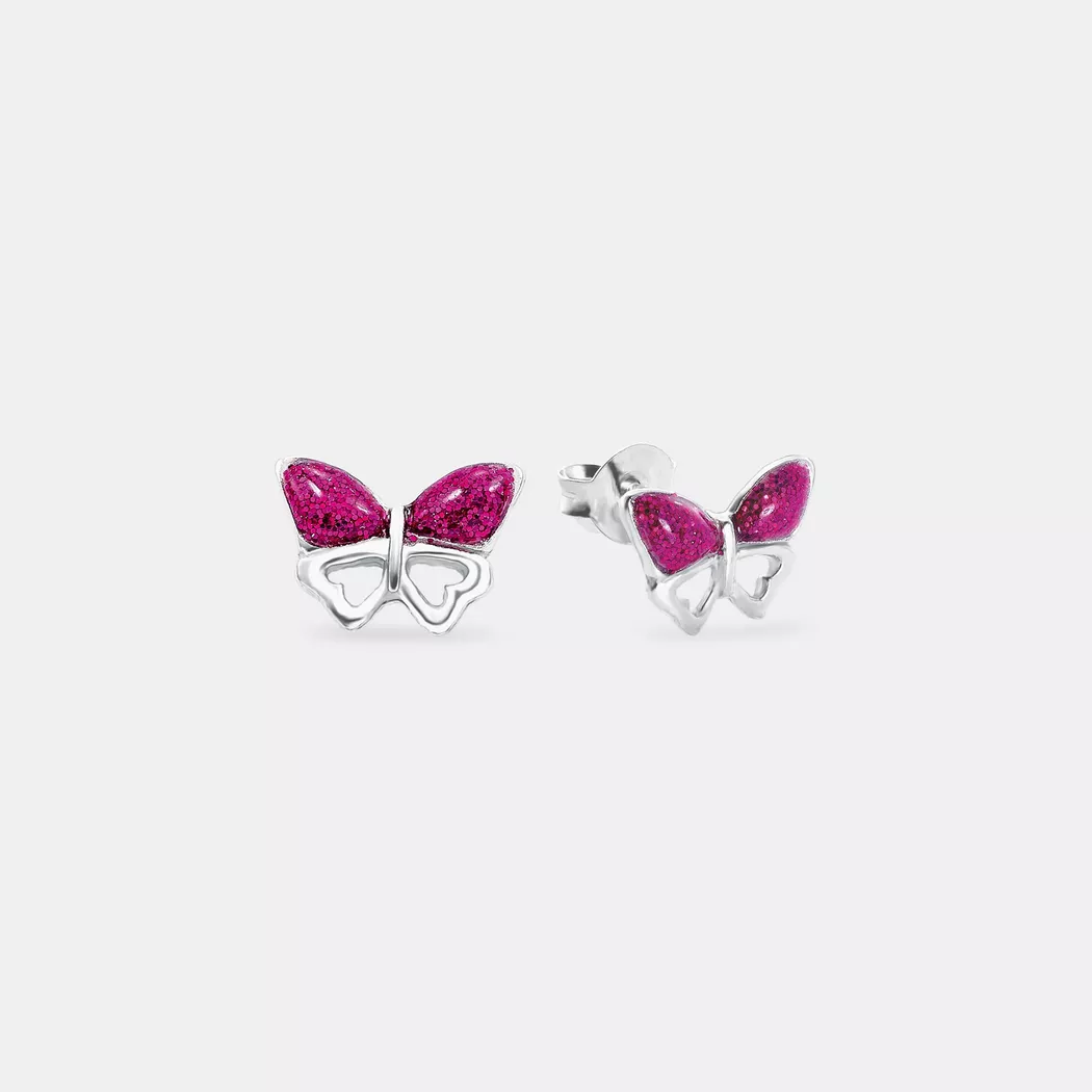 Amor - S Ohrschmuck Stecker, 7mm, Pink