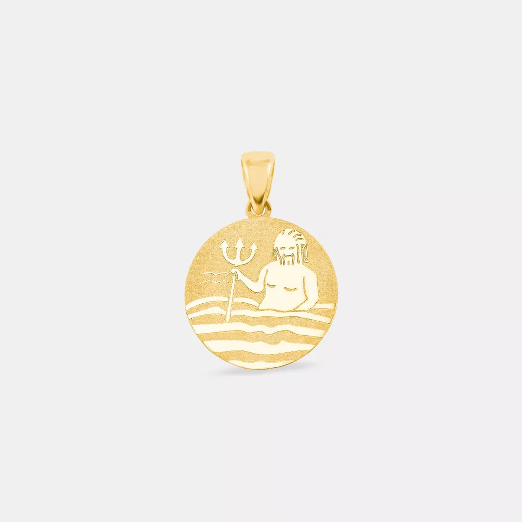 Amor - G Anhänger, 19MM, Gelbgold 4