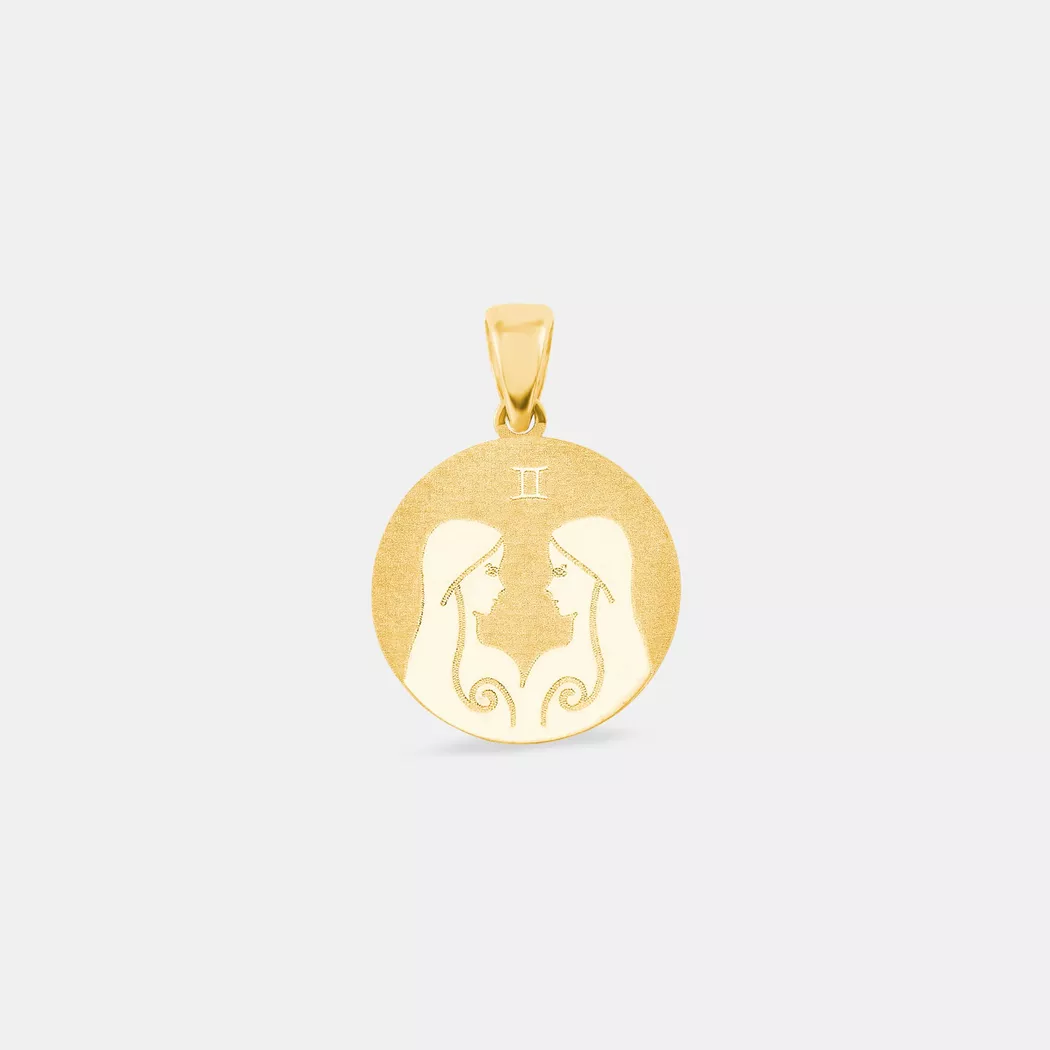 Amor - G Anhänger, 19MM, Gelbgold 2