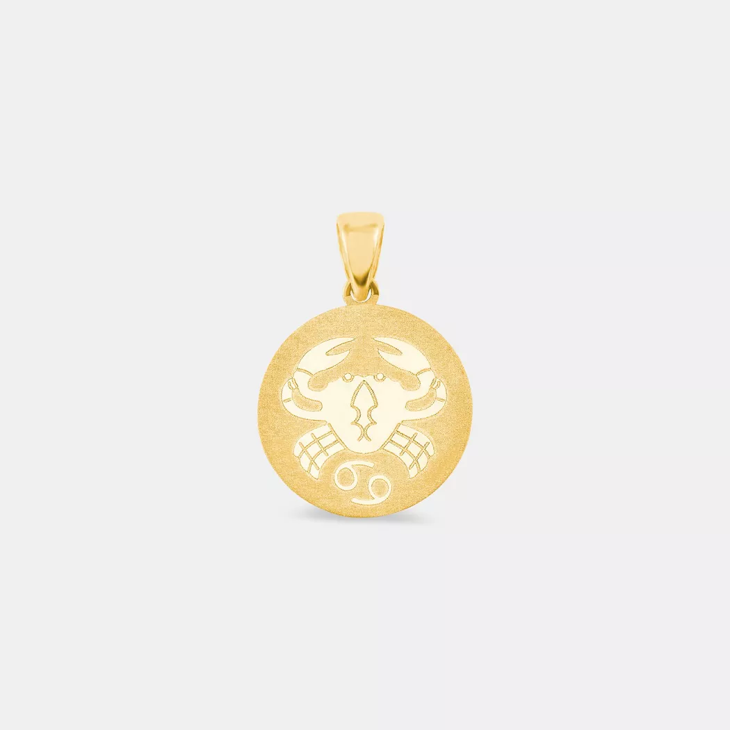 Amor - G Anhänger, 19MM, Gelbgold