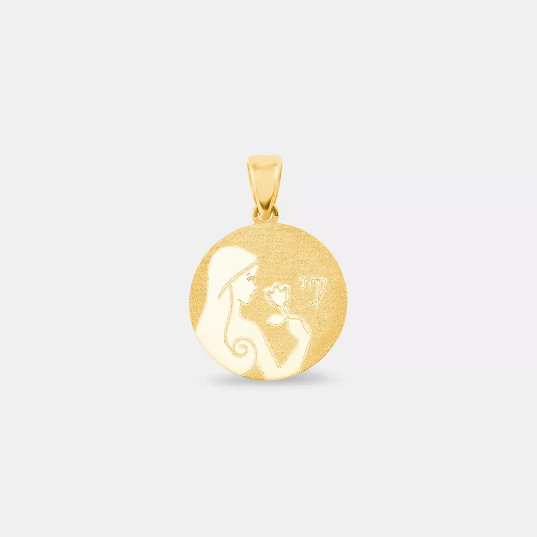 Amor - G Anhänger, 19MM, Gelbgold 9
