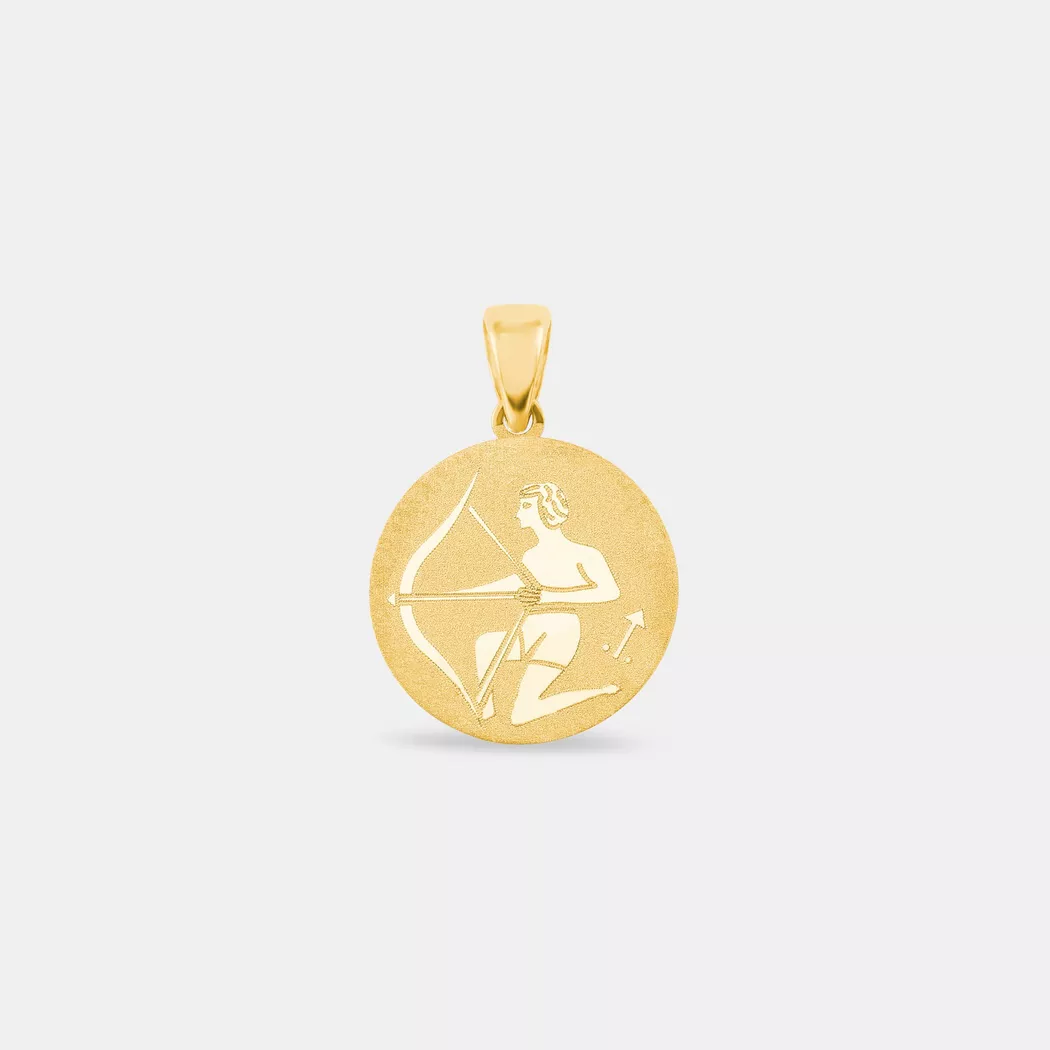 Amor - G Anhänger, 19MM, Gelbgold 5