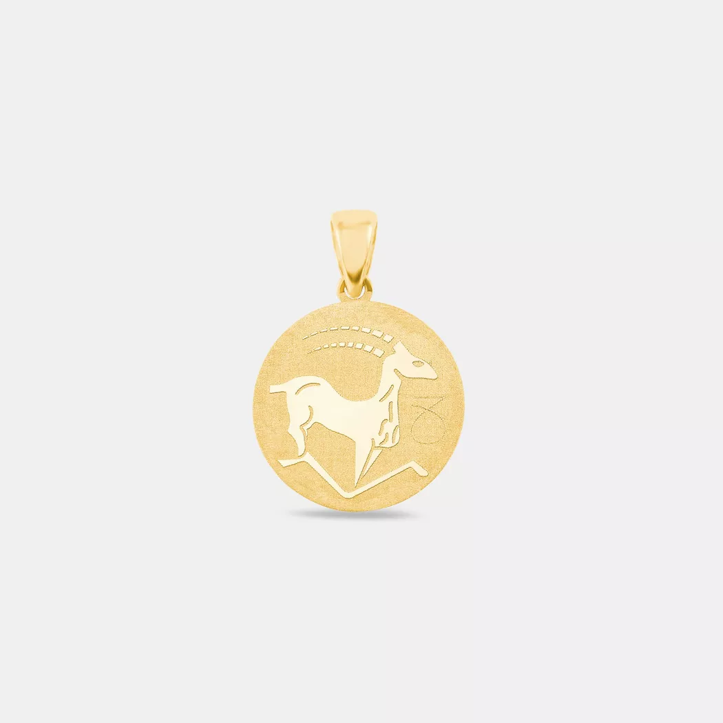 Amor - G Anhänger, 19MM, Gelbgold 7