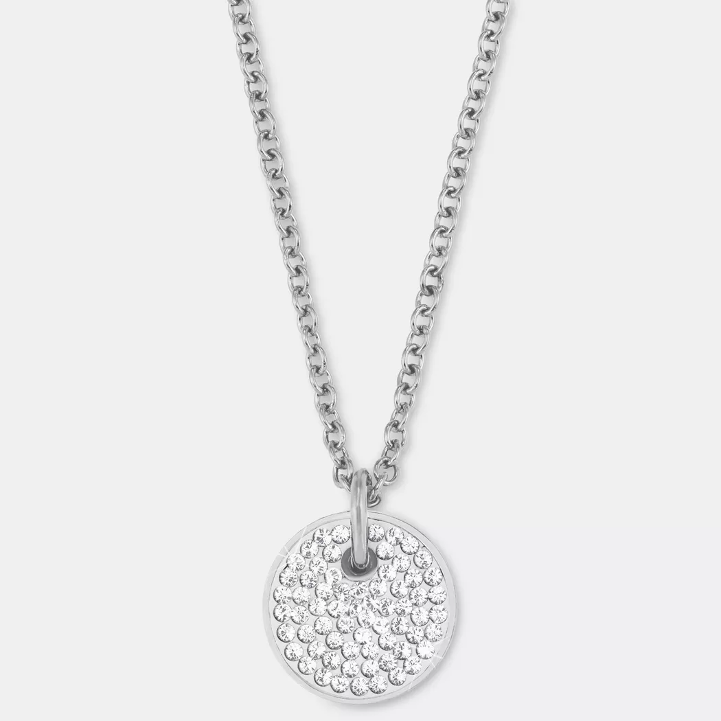 s. Oliver - Halskette mit Anhänger, 42+3CM, Silber