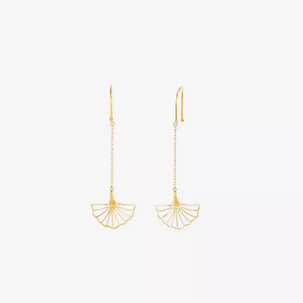 Amor - Ohrhänger, One Size, Gelbgold