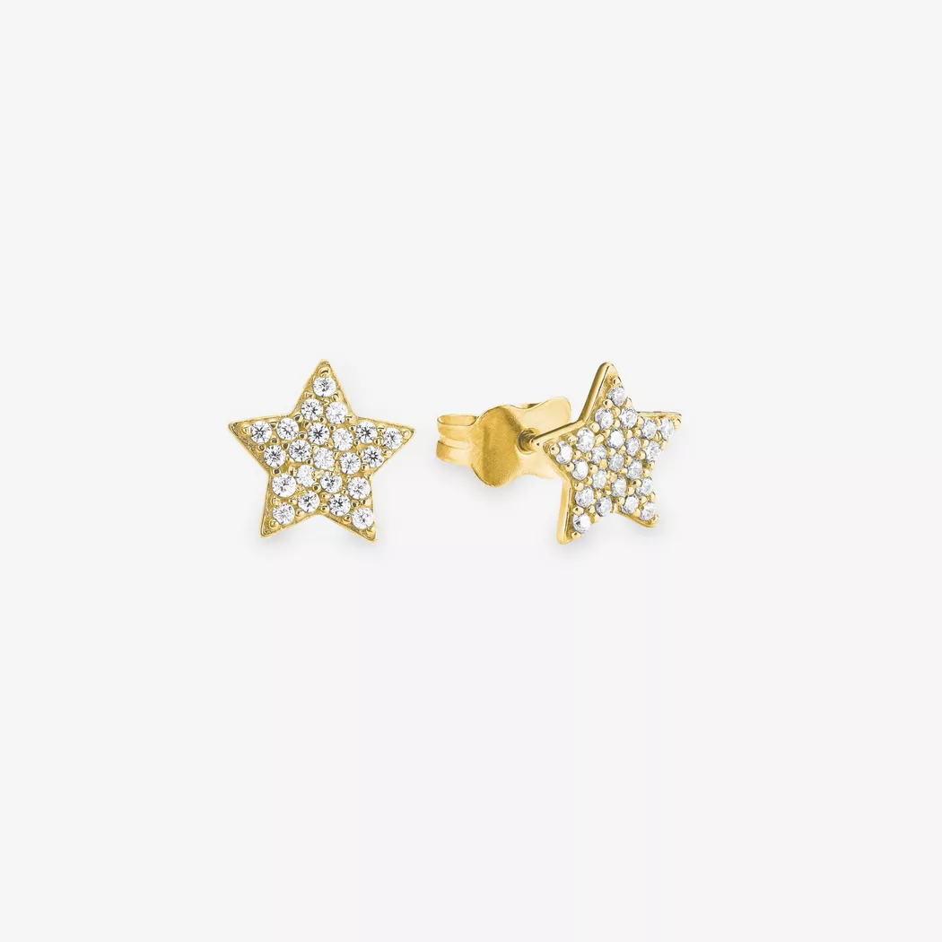 Amor Kids Floral Gold Earrings 3