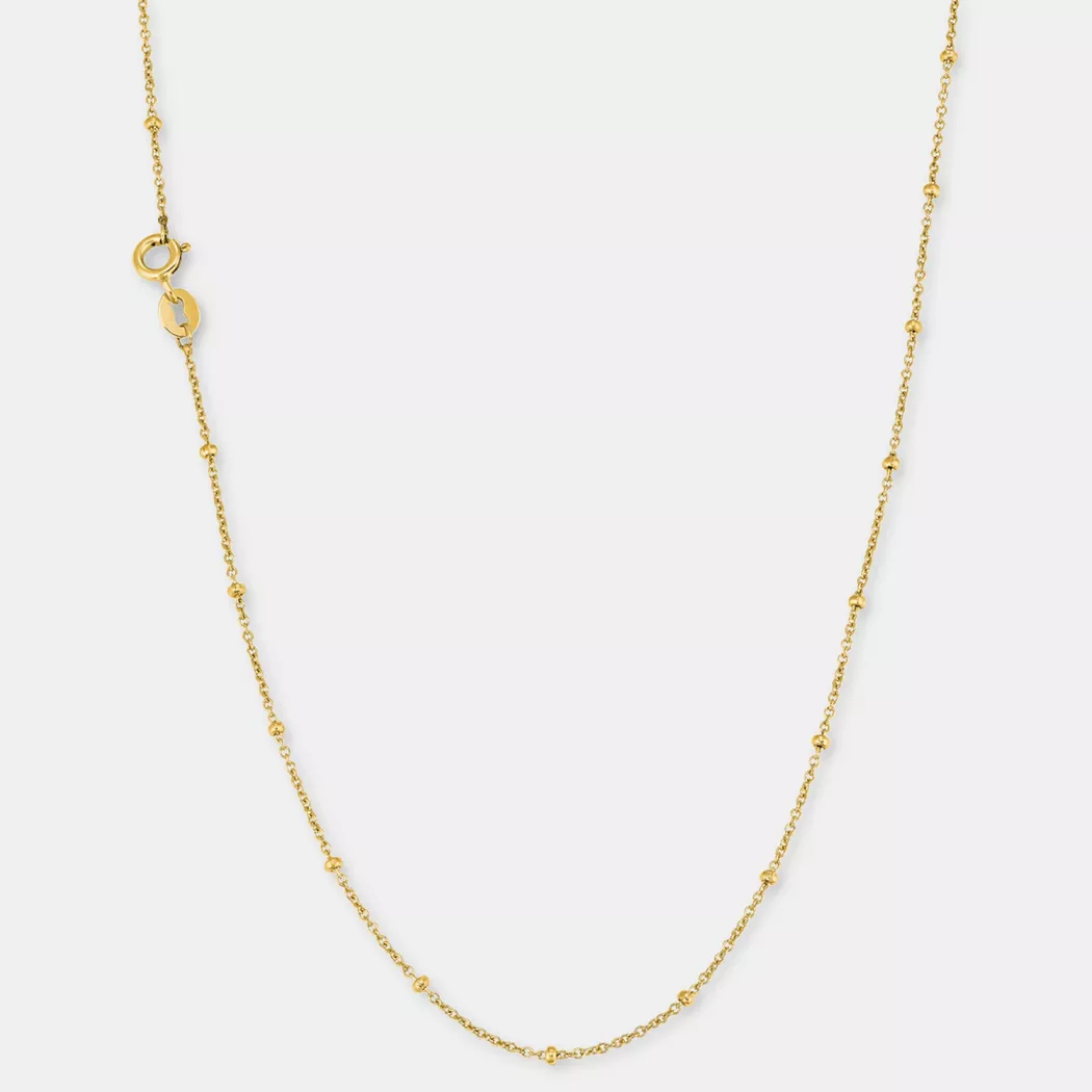 Amor - G Halsschmuck, 42cm, Gelbgold