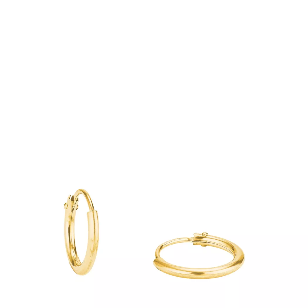 Amor - G Ohrschmuck Creolen, 10mm, Gelbgold