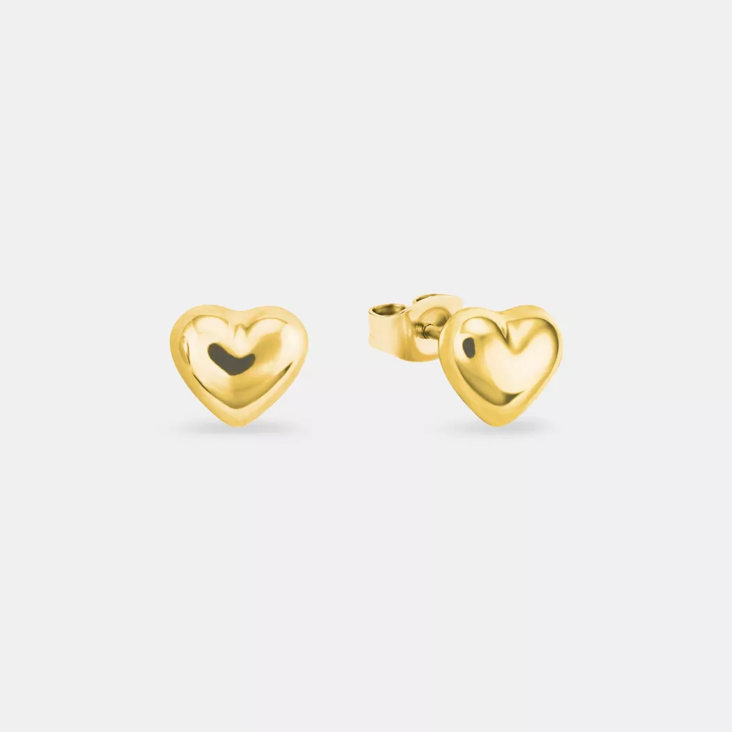 Amor - G Ohrschmuck Stecker, 5mm, Gelbgold