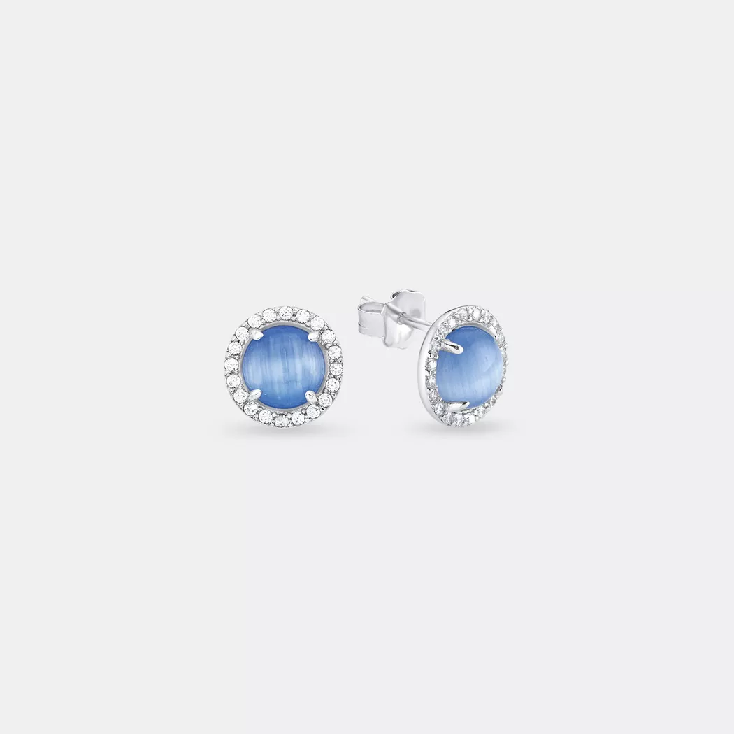 Amor - S Ohrschmuck Stecker, 10mm, Silber