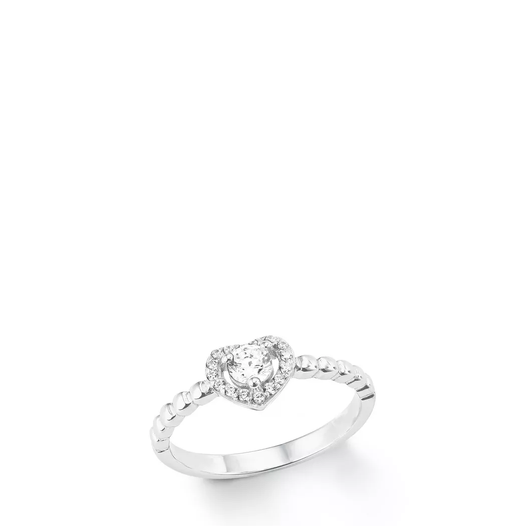 Amor - S Ringe, 56/18, Silber 2
