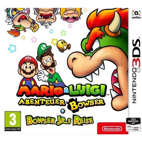 Nintendo Mario & Luigi: Abenteuer Bowser + Bowser Jr.s Reise M&L:A. B+BJr, 3DS, D 