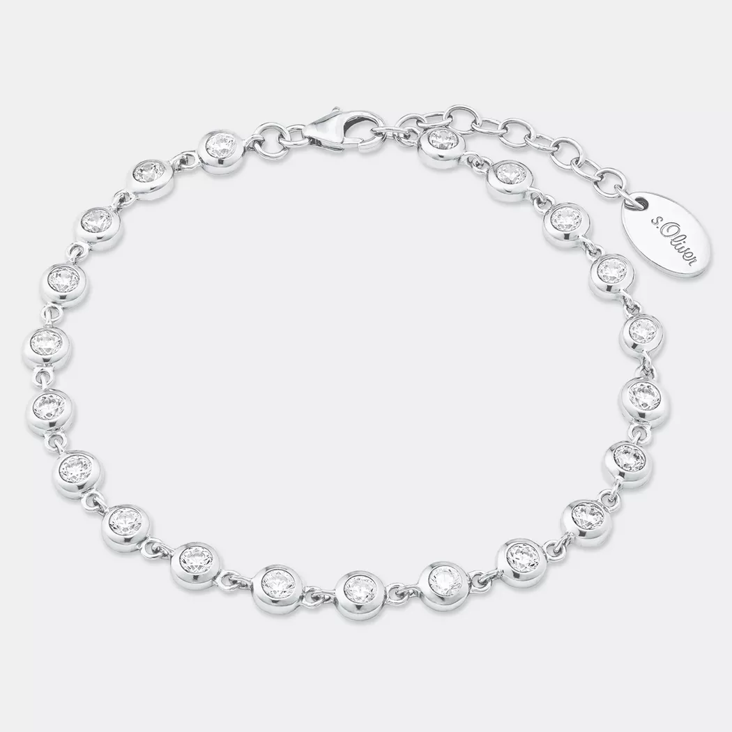 s. Oliver - Armkette, 17+3CM, Silber 3