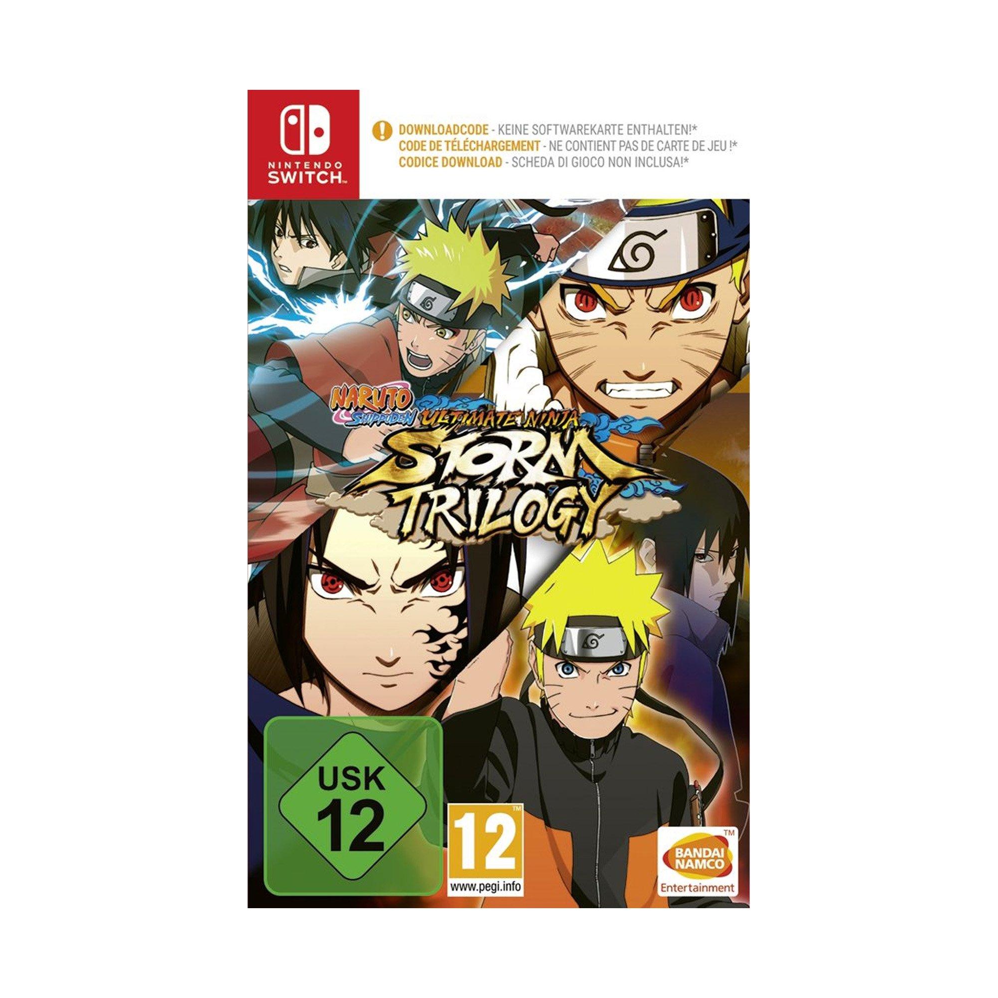 BANDAI NAMCO  Naruto Ultimate Ninja Storm - Trilogy, NSW, Allemand, Francois, Italien 