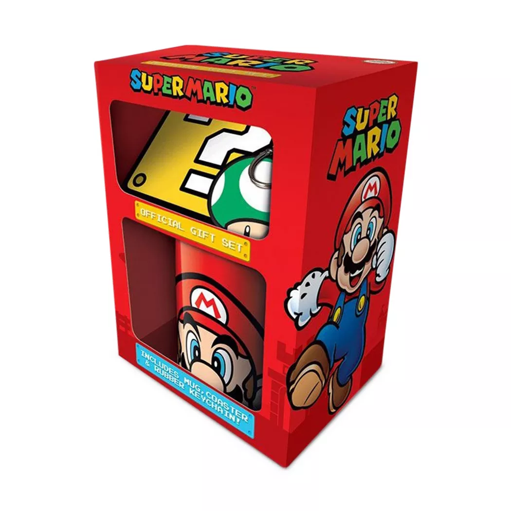 Pyramid Kaffeetasse Super Mario Geschenkbox Mario