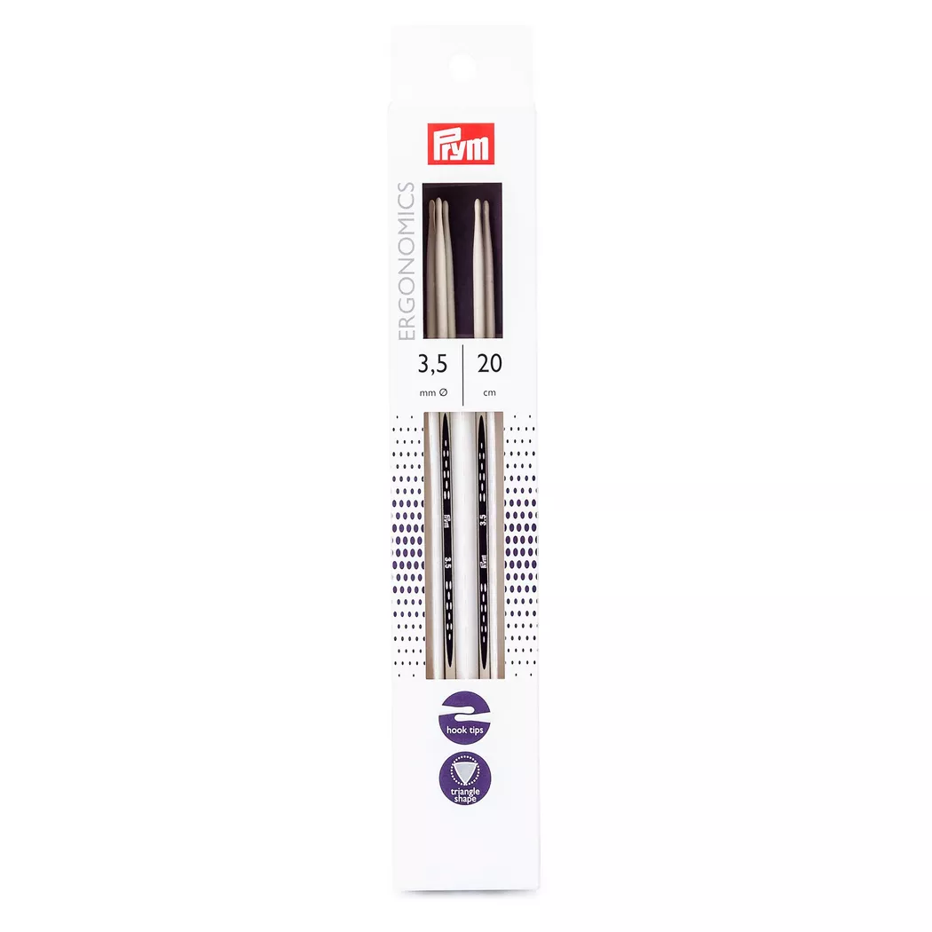 Prym Strumpfstricknadeln "Ergonomics" - Stärke 3,5