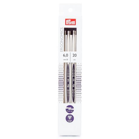 Prym Aiguilles à tricoter Ergonomics, 5 pièces 