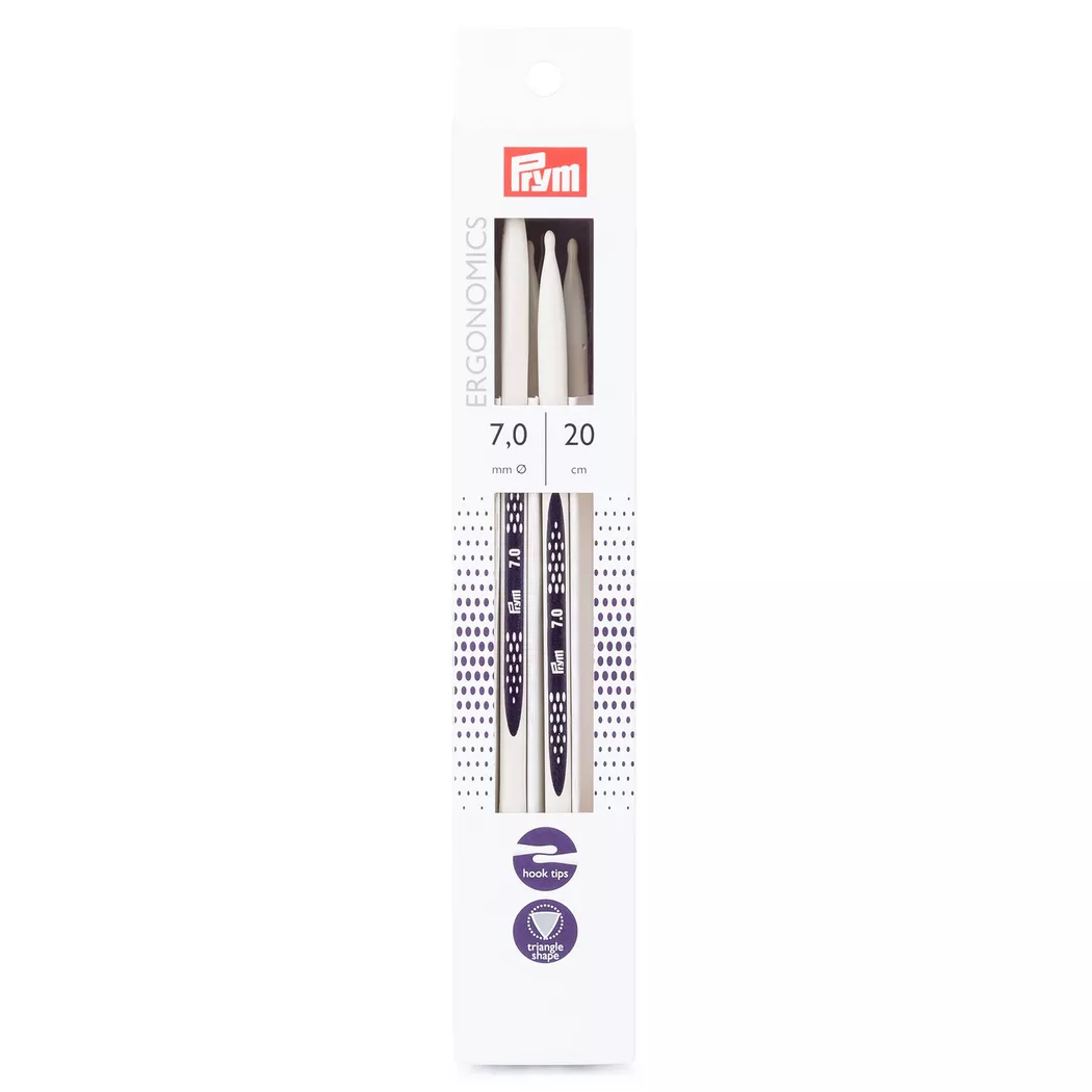 Prym - Aghi da ricamo per calze, 20cm / 7mm