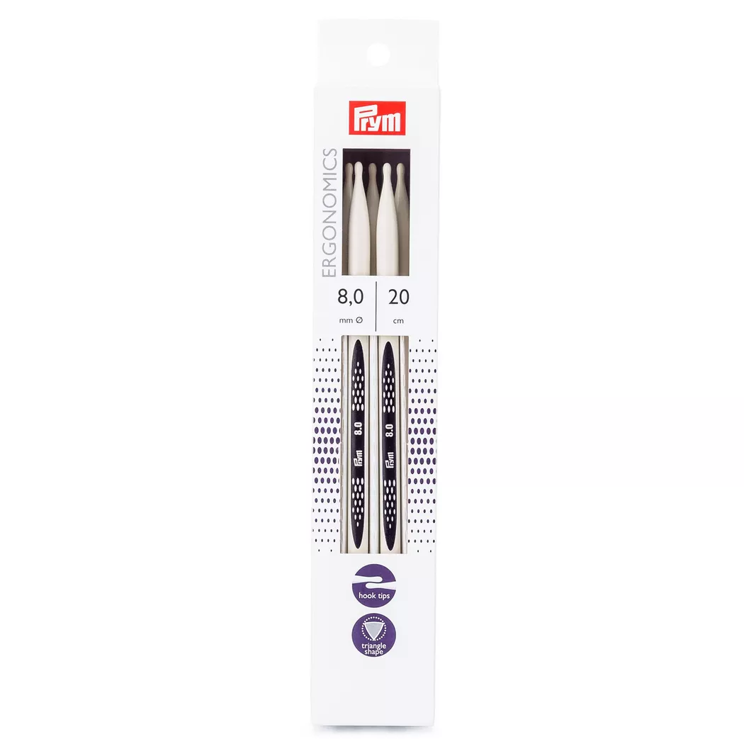 Prym Strumpfstricknadeln "Ergonomics" - Stärke 8