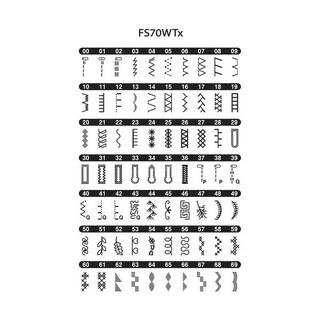 brother Machine à coudre FS70WTs 