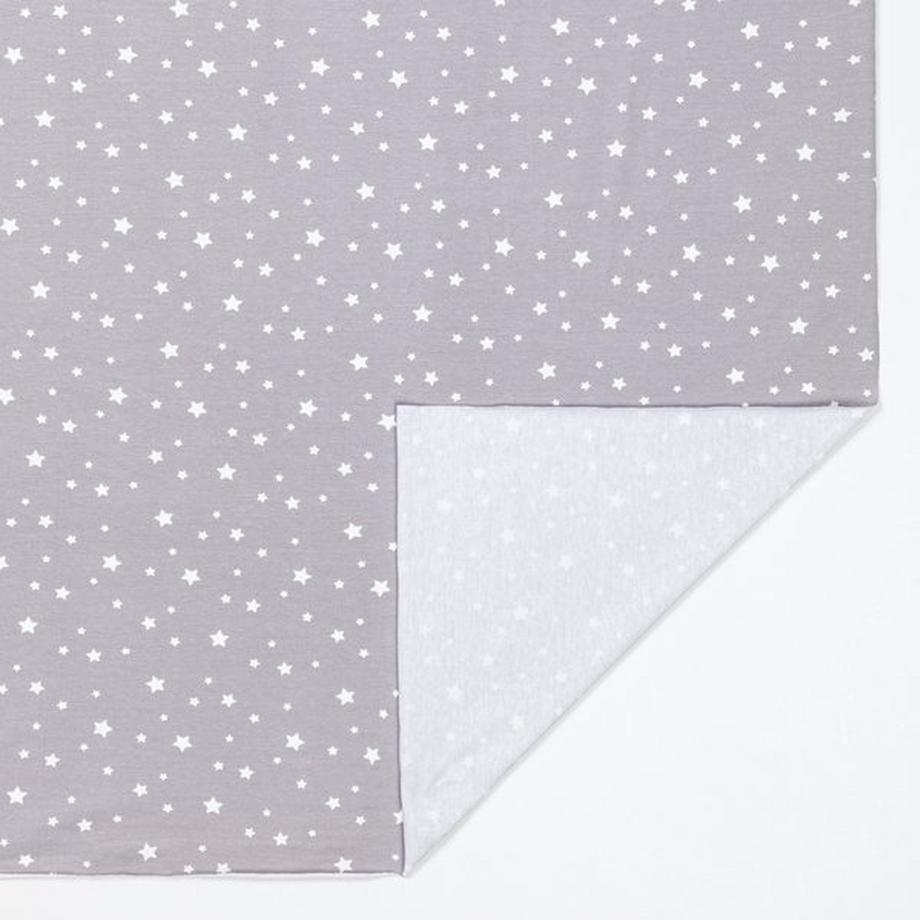 Manor Jerseystoff Weisse Sterne H43 