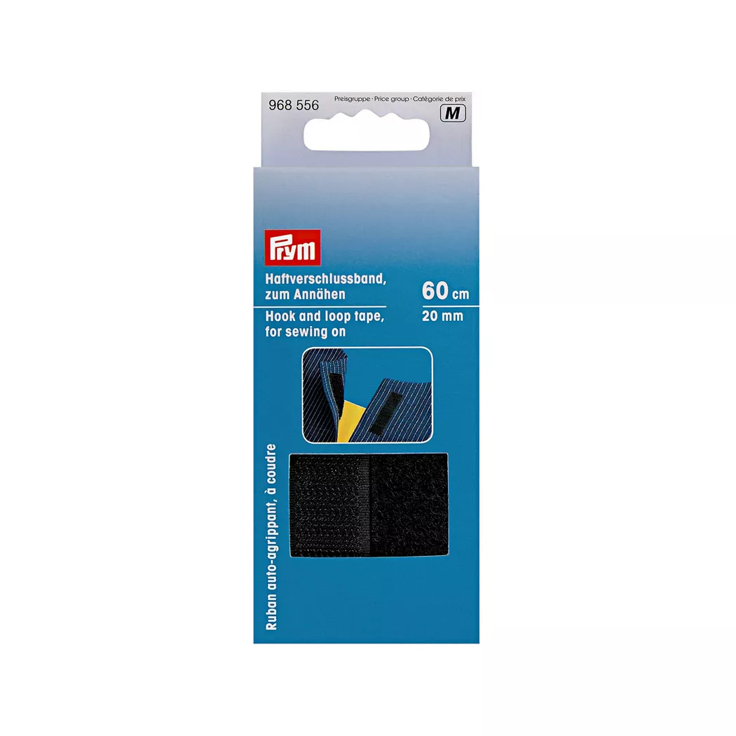 - Haftverschlussband, 20MM/60CM, Black