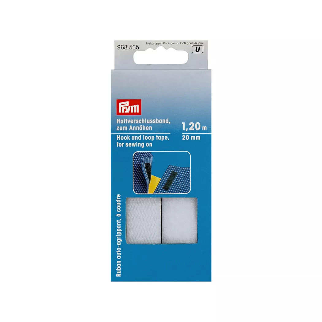 Prym Klettband zum Annähen - Weiß