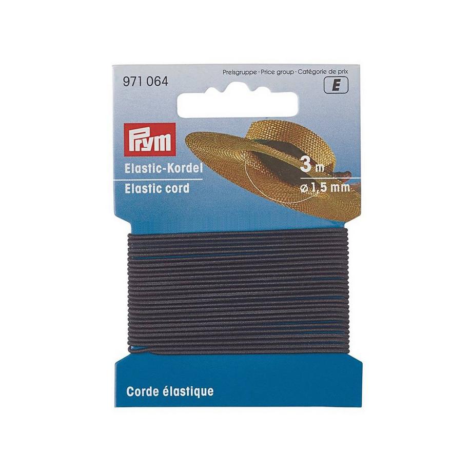 Prym Elastic-Kordel 1,5mm, 3m 