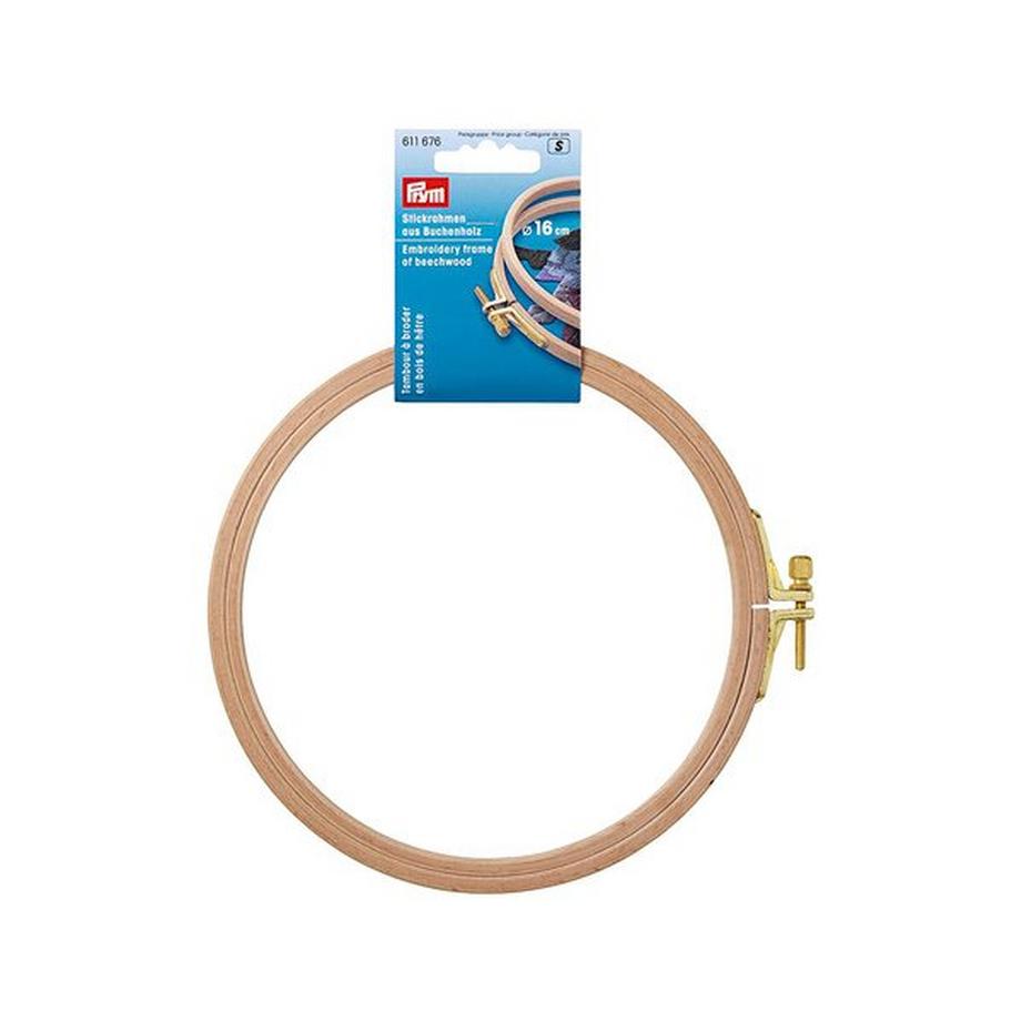 Prym Telaio da ricamo Legno di faggio con vite 
