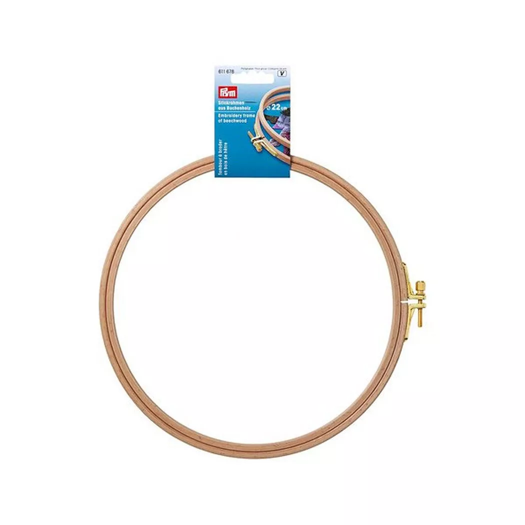 Prym Stickrahmen Embroidery Hoop Natural 21.5cm