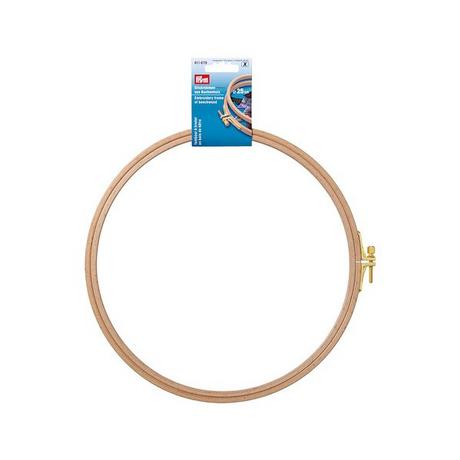 Prym Stickrahmen 
 Buchenholz mit Schraube 