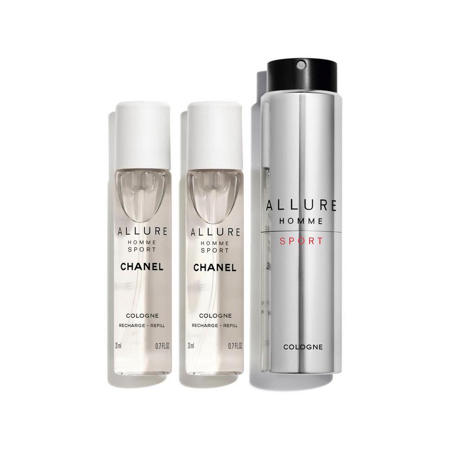 CHANEL ALLURE HOMME SPORT TWIST AND SPRAY NACHFÜLLBARER FLAKON – COLOGNE 