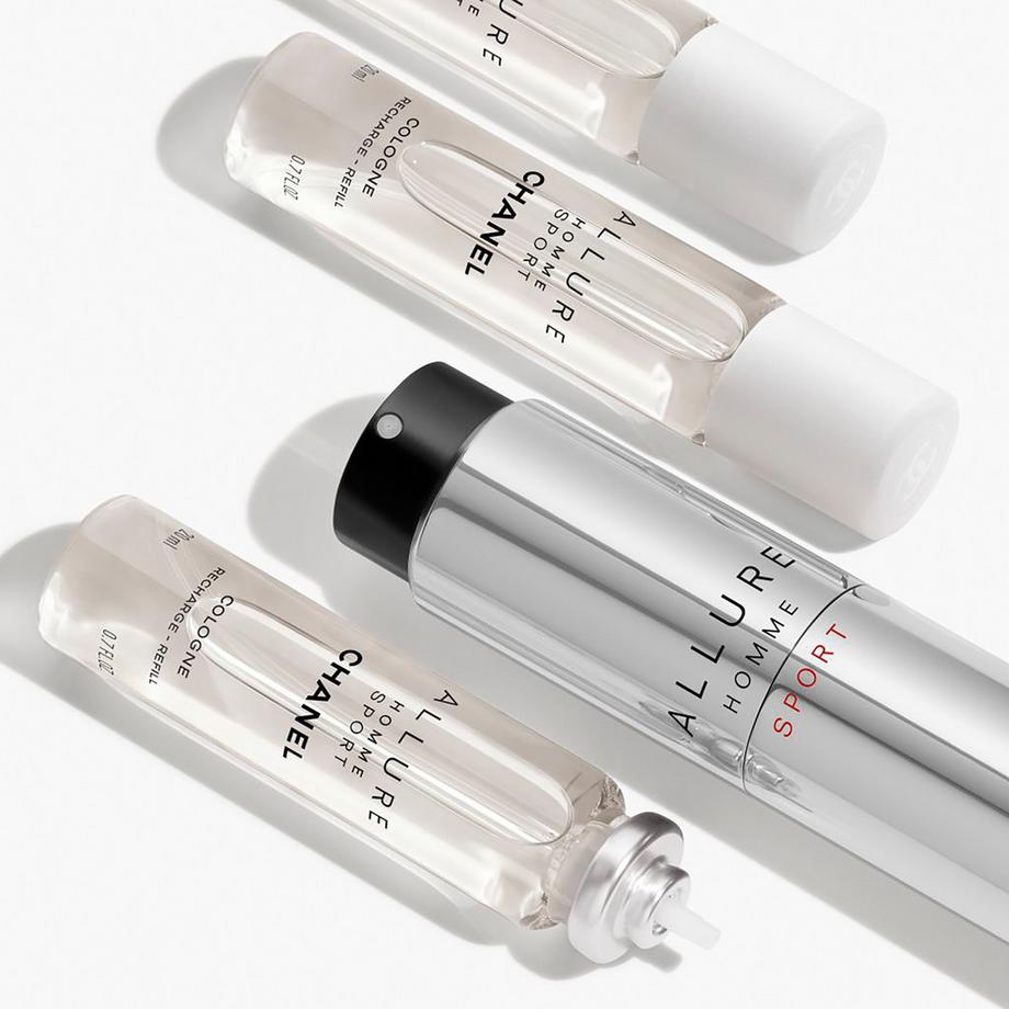 CHANEL ALLURE HOMME SPORT TWIST AND SPRAY NACHFÜLLBARER FLAKON – COLOGNE 