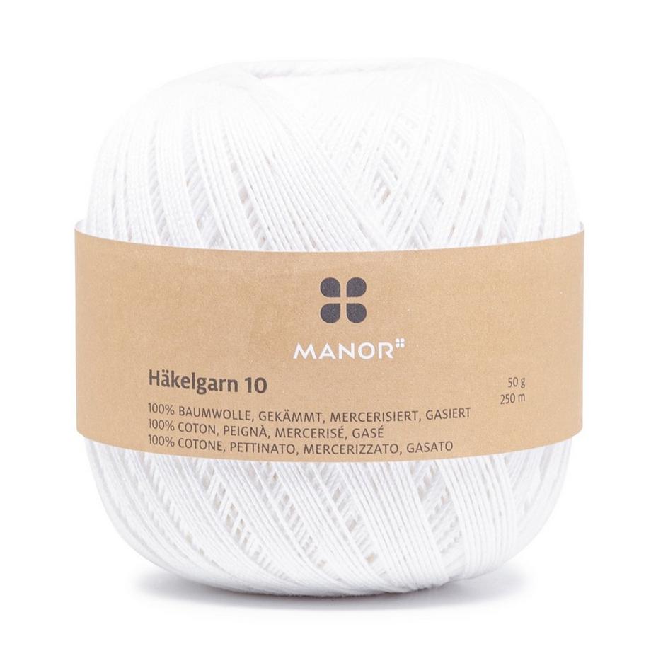 Manor Fil à crochet No. 10 