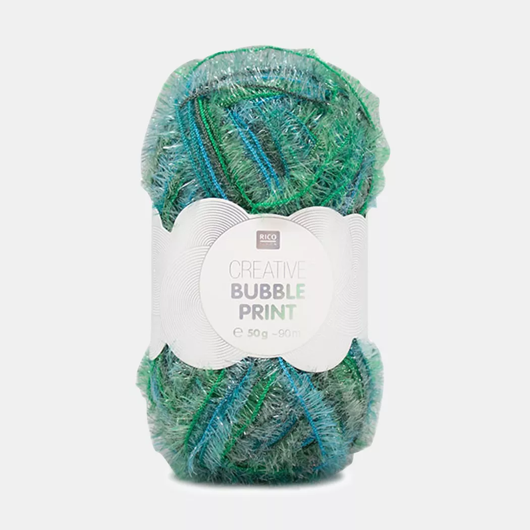 Rico Design Creative Bubble Print - Grün-Mix