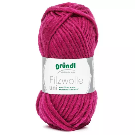 gründl Laine à feutrer  Pink