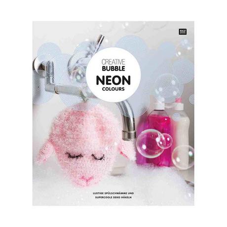 RICO-Design Libro Creative Bubble Neon Colours, Tedesco 