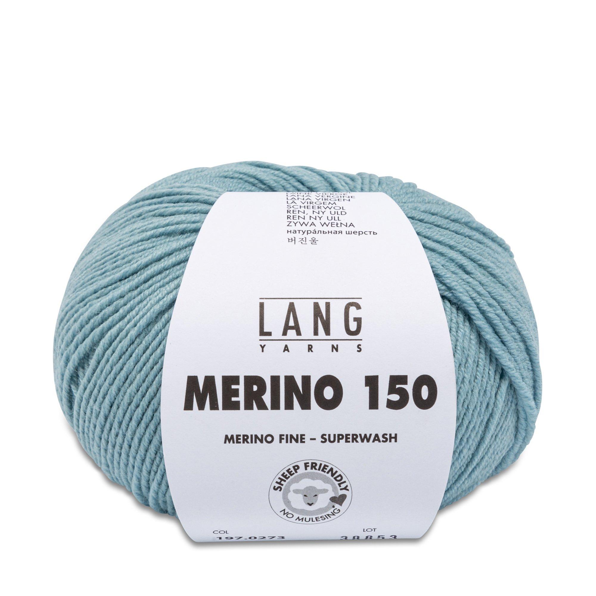 LANG Fil à tricoter Merino 150 