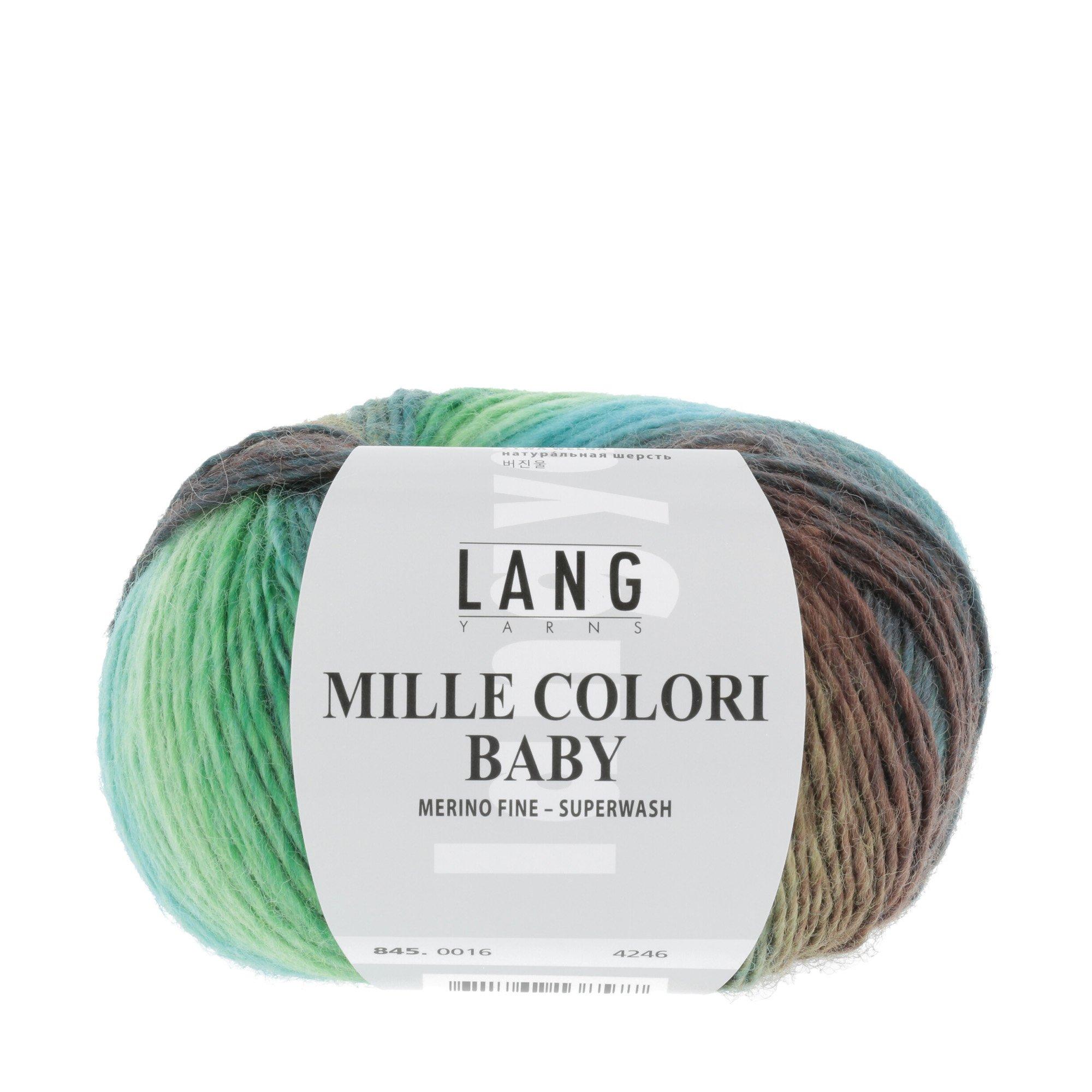 LANG Fil à tricoter Mille Colori Baby 