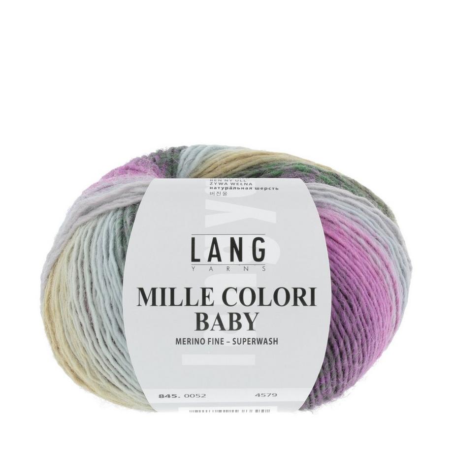 LANG Filo per maglieria Mille Colori Baby 