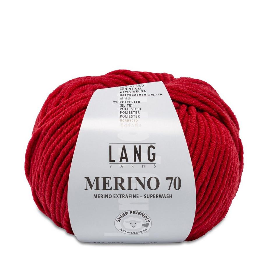 LANG Fil à tricoter Merino 70 