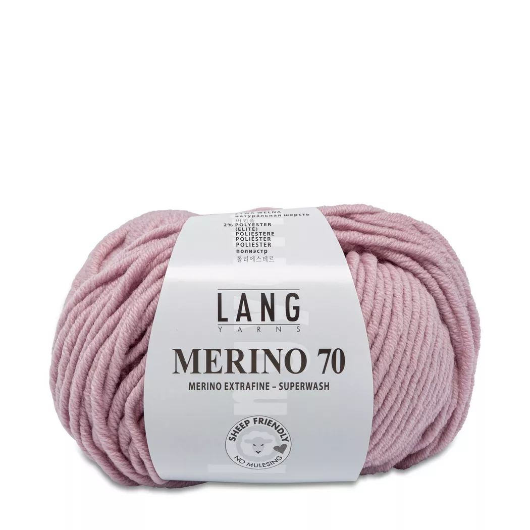 Lang - Filo per maglieria, 50GCA70M, Rosa