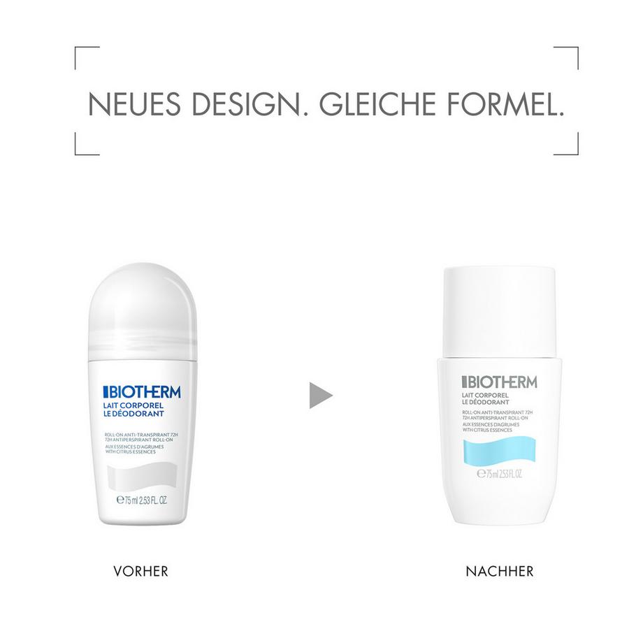 BIOTHERM Deodorant lait Deo Lait Corporel Roll-on 