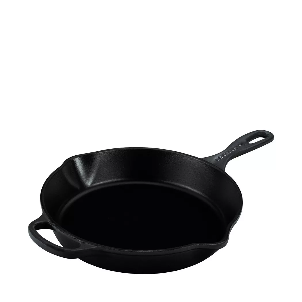 LE CREUSET Aluminium-Antihaft flache Pfanne 26cm Schwarz schwarz baby
