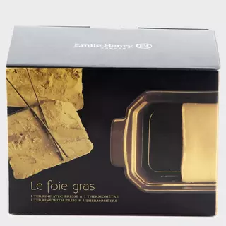 Acheter Terrine à foie gras avec presse en céramique, Emile Henry