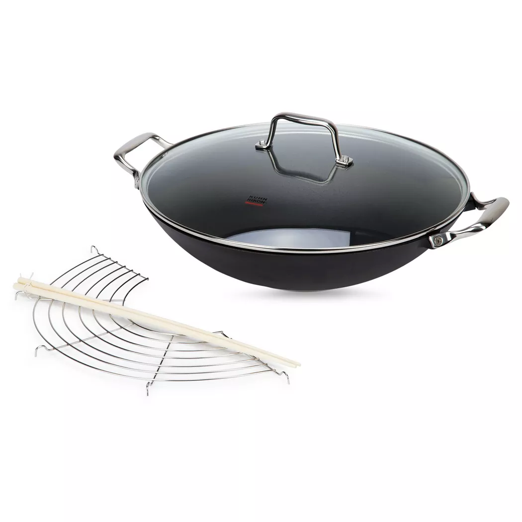 Kuhn Rikon - Wok, 36cm, Black