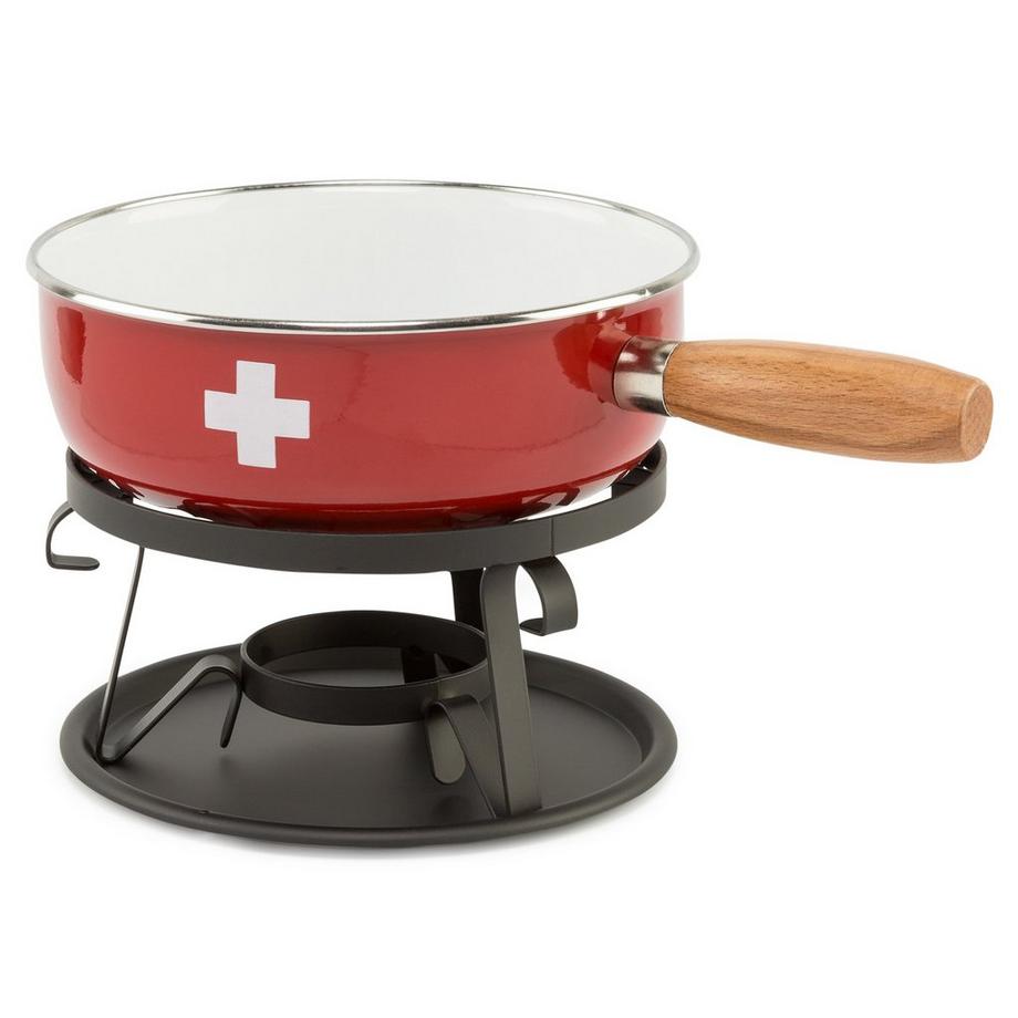 NOUVEL Käsefondue-Set CH-Kreuz 
