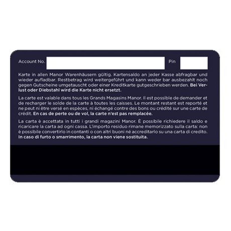   Carte-cadeau Visage CHF 50 