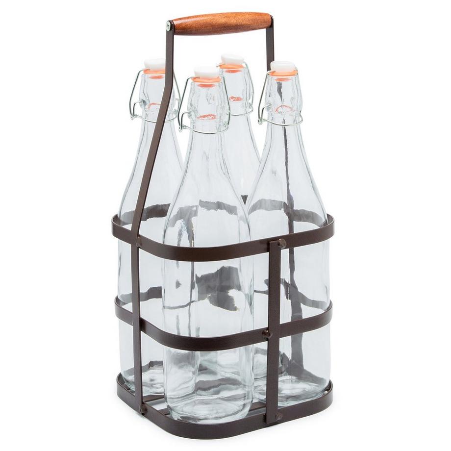 Manor  Flaschenträger mit 4 Flaschen 